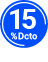 15% repuestos alargue