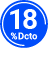 18% repuestos alargue