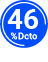 46% repuestos cyber
