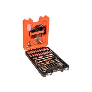 Juego de herramientas 94 piezas Bahco- Llaves y dados 1/4" y 1/2"