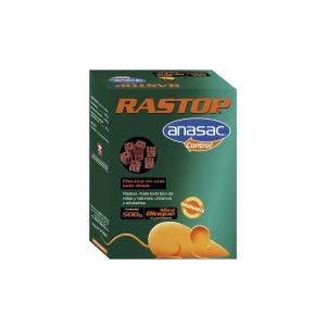 Rodenticida ANASAC Rastop mini-bloque 500 g