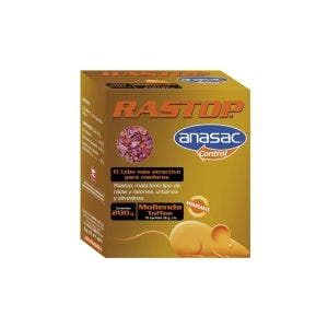Rodenticida ANASAC Rastop molienda 200 g