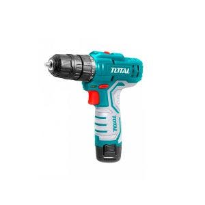 Taladro Inalámbrico Total 12v 10 mm + 2 Bateria + 1 Cargador