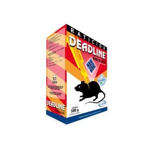 Raticida BTS-INTRADE Deadline minibloques parafinados 500 g