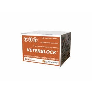 Bloque nutricional VETERBLOCK Estándar 10 kg.